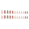 12 Sizes-24 Pcs Press On Nails W1511