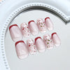 12 Sizes-24 Pcs Press On Nails My154