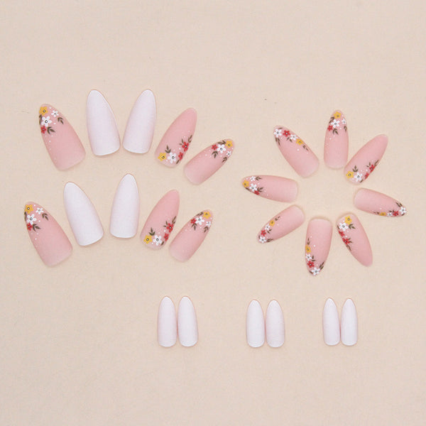 12 Sizes-24 Pcs Press On Nails W730
