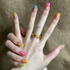 12 Sizes-24 Pcs Press On Nails Z383