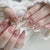 12 Sizes-24 Pcs Press On Nails JP4061