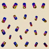 12 Sizes-24 Pcs Press On Nails Y1819