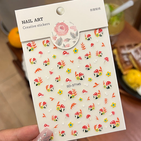 5D Nail Art Sticker 5DST145