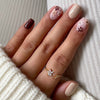 12 Sizes-24 Pcs Press On Nails BZ1417
