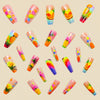 12 Sizes-24 Pcs Press On Nails Y575