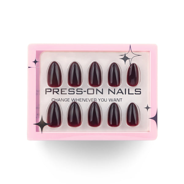 Glamhalo Premiere 30pcs Press On Nails – Eco-Friendly Perfect Fit - GD35