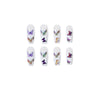 12 Sizes-24 Pcs Press On Nails JP1013