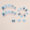 12 Sizes-24 Pcs Press On Nails Z756