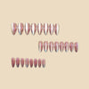 12 Sizes-24 Pcs Press On Nails Y2014