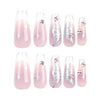 12 Sizes-24 Pcs Press On Nails nail-accessory