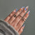 12 Sizes-24 Pcs Press On Nails W1323
