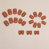 12 Sizes-24 Pcs Press On Nails CF031