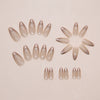 12 Sizes-24 Pcs Press On Nails W2161