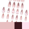 12 Sizes-24 Pcs Press On Nails JP3432