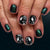 12 Sizes-24 Pcs Press On Nails C1106