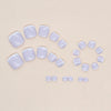 12 Sizes-24 Pcs Press On Nails F099
