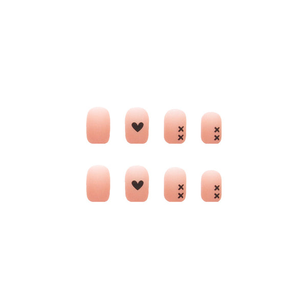 12 Sizes-24 Pcs Press On Nails R530
