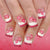 12 Sizes-24 Pcs Press On Nails C1473