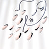 12 Sizes-24 Pcs Press On Nails JP1524