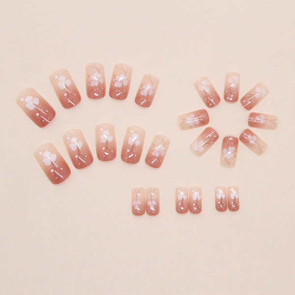 12 Sizes-24 Pcs Press On Nails W1912
