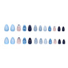 12 Sizes-24 PcsPress On Nails Z1143