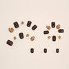 12 Sizes-24 Pcs Press On Nails R736