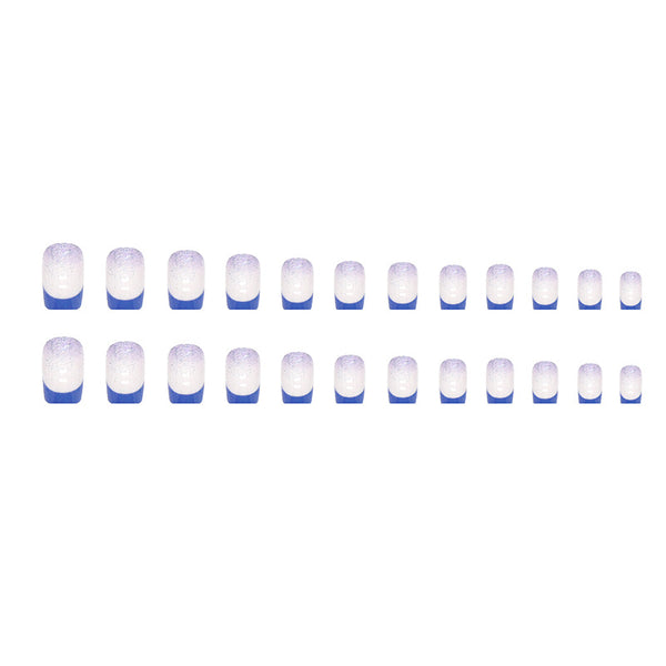 12 Sizes-24 Pcs Press On Nails W263