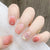 12 Sizes-24 Pcs Press On Nails R515