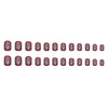 12 Sizes-24 Pcs Press On Nails W1365