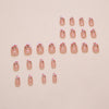 12 Sizes-24 Pcs Press On Nails W2143
