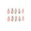 12 Sizes-24 Pcs Press On Nails JP1858