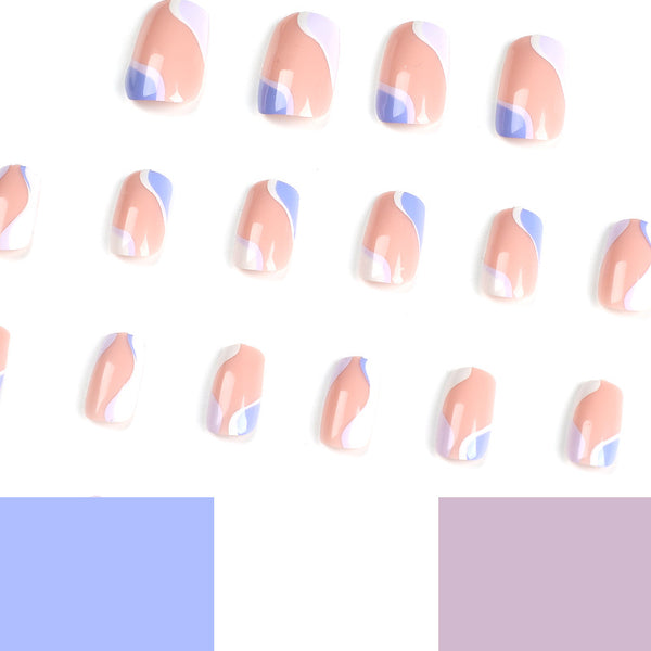 12 Sizes-24 Pcs Press On Nails JP2536