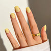 12 Sizes-24 Pcs Press On Nails JP1750