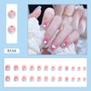 12 Sizes-24 Pcs Press On Nails R521