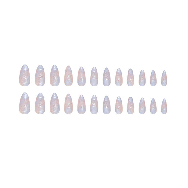 12 Sizes-24 PcsPress On Nails W1578
