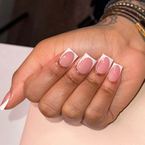 12 Sizes-24 Pcs Press On Nails C371