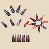 12 Sizes-24 Pcs Press On Nails Y1483