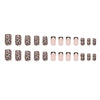 12 Sizes-24 Pcs Press On Nails W2174