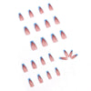 12 Sizes-24 Pcs Press On Nails JP1082