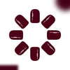 12 Sizes-24 Pcs Press On Nails C1199