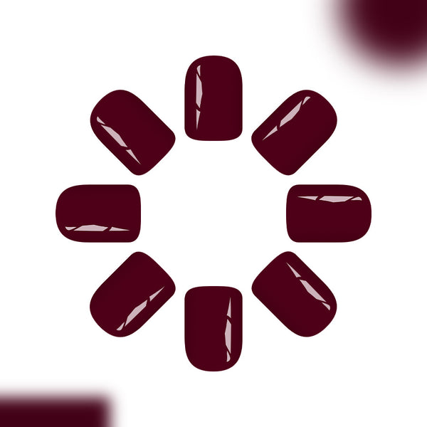 12 Sizes-24 Pcs Press On Nails C1199