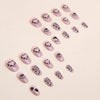 12 Sizes-24 Pcs Press On Nails W558