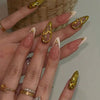 12 Sizes-24 Pcs Press On Nails Z1040