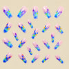 12 Sizes-24 Pcs Press On Nails Y687