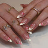 12 Sizes-24 Pcs Press On Nails Z1056