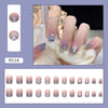 12 Sizes-24 Pcs Press On Nails R534