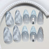 12 Sizes-24 Pcs Press On Nails Z996