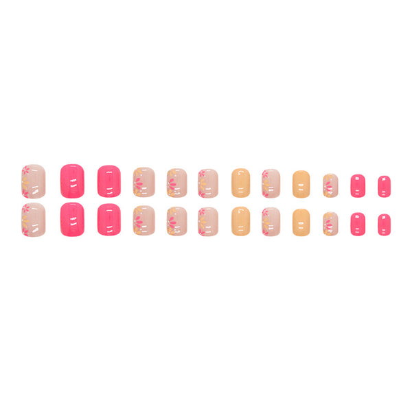 12 Sizes-24 Pcs Press On Nails W802