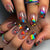 12 Sizes-24 Pcs Press On Nails Y578