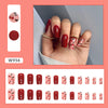 12 Sizes-24 Pcs Press On Nails W994